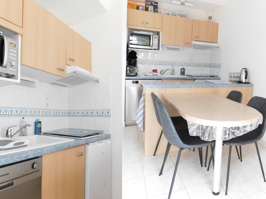 Cuisine aménagée et équipée