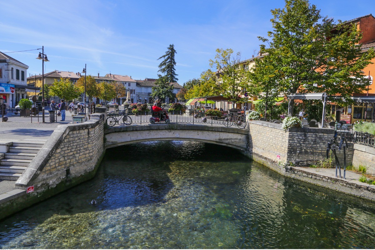 Vue L'Isle sur la Sorgue
