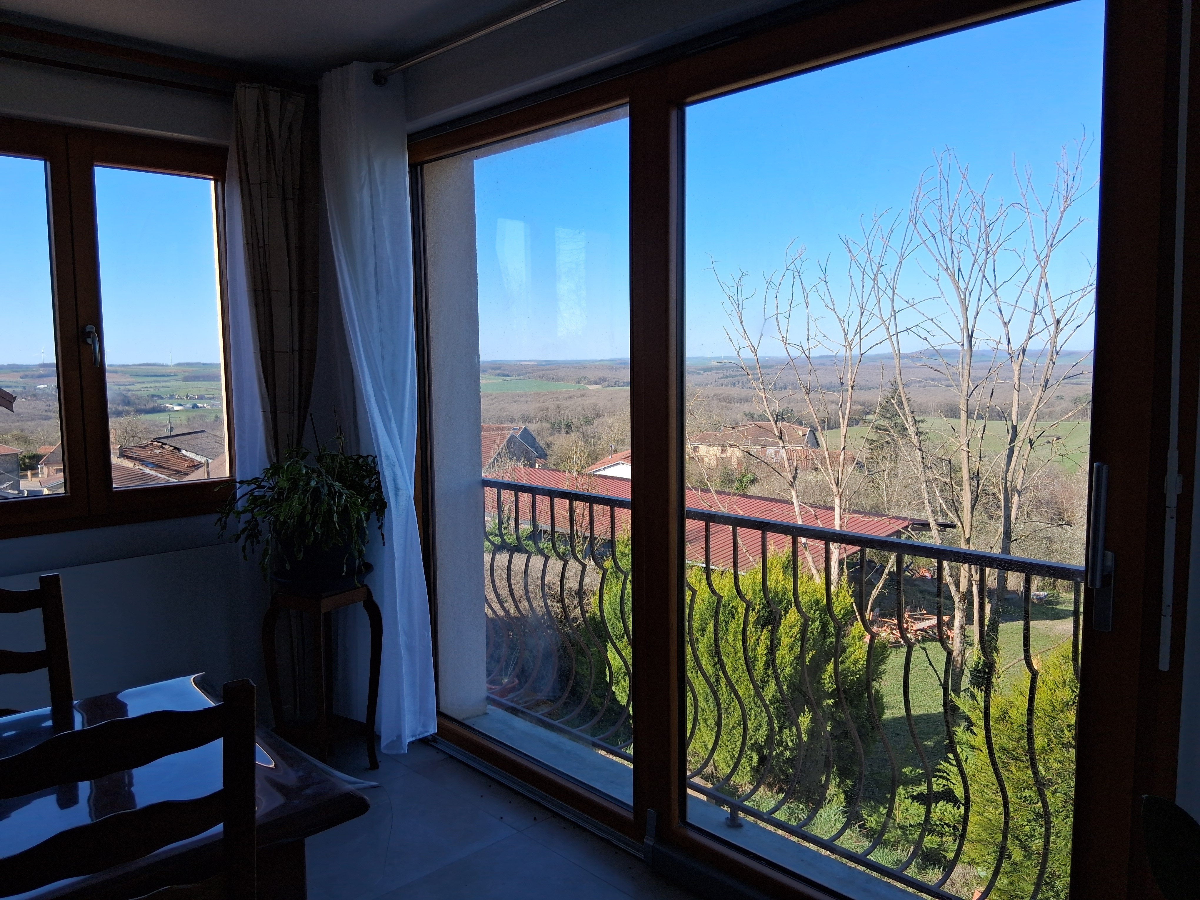 Vue depuis le séjour - Maison Les Sables