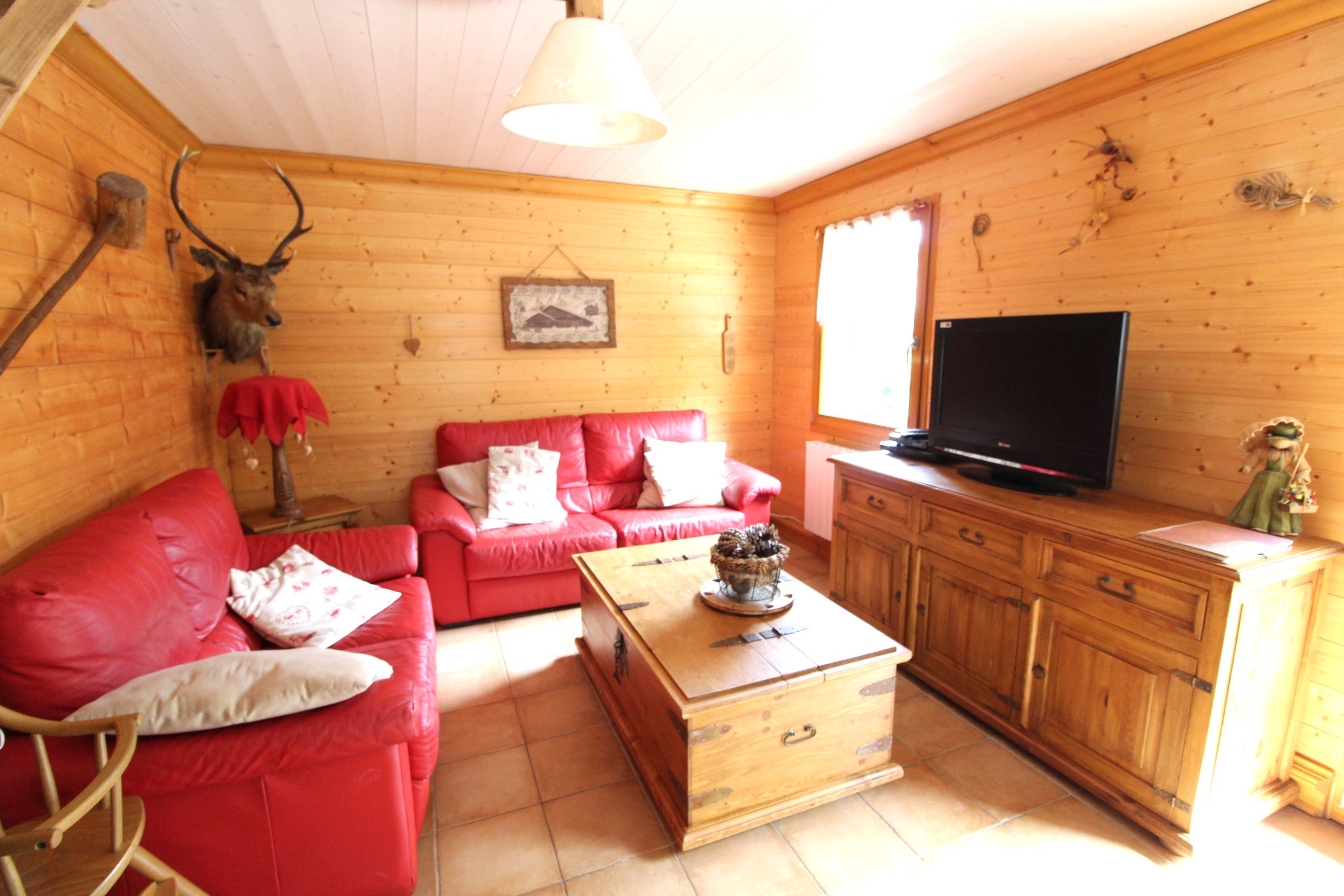 Salon - Chalet familial Mauselaine - Séjour nature au cœur des Vosges