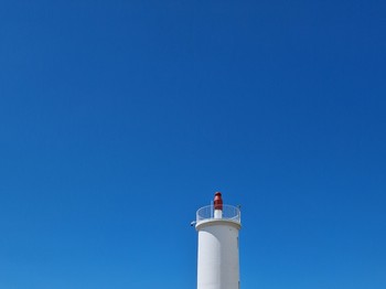 Le phare de grosse terre sur la corniche vendéenne