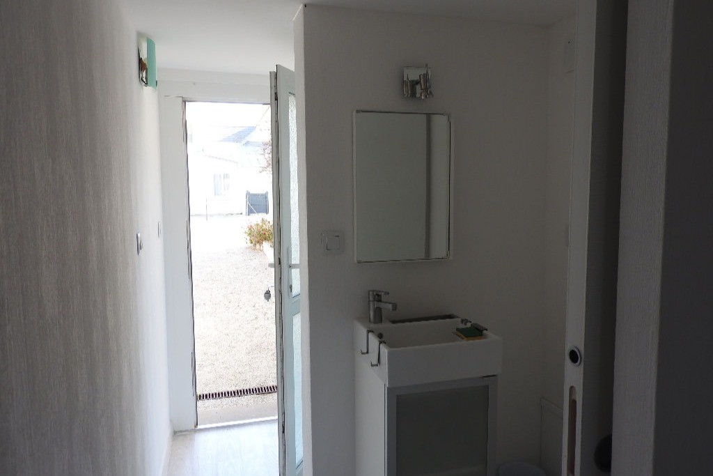 coin douche dans l'annexe