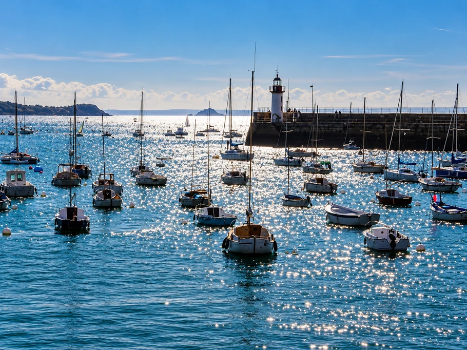 Le vieux port à Erquy