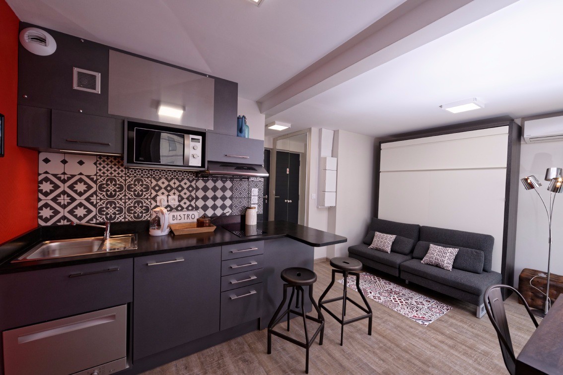 coin cuisine studio côté Saône