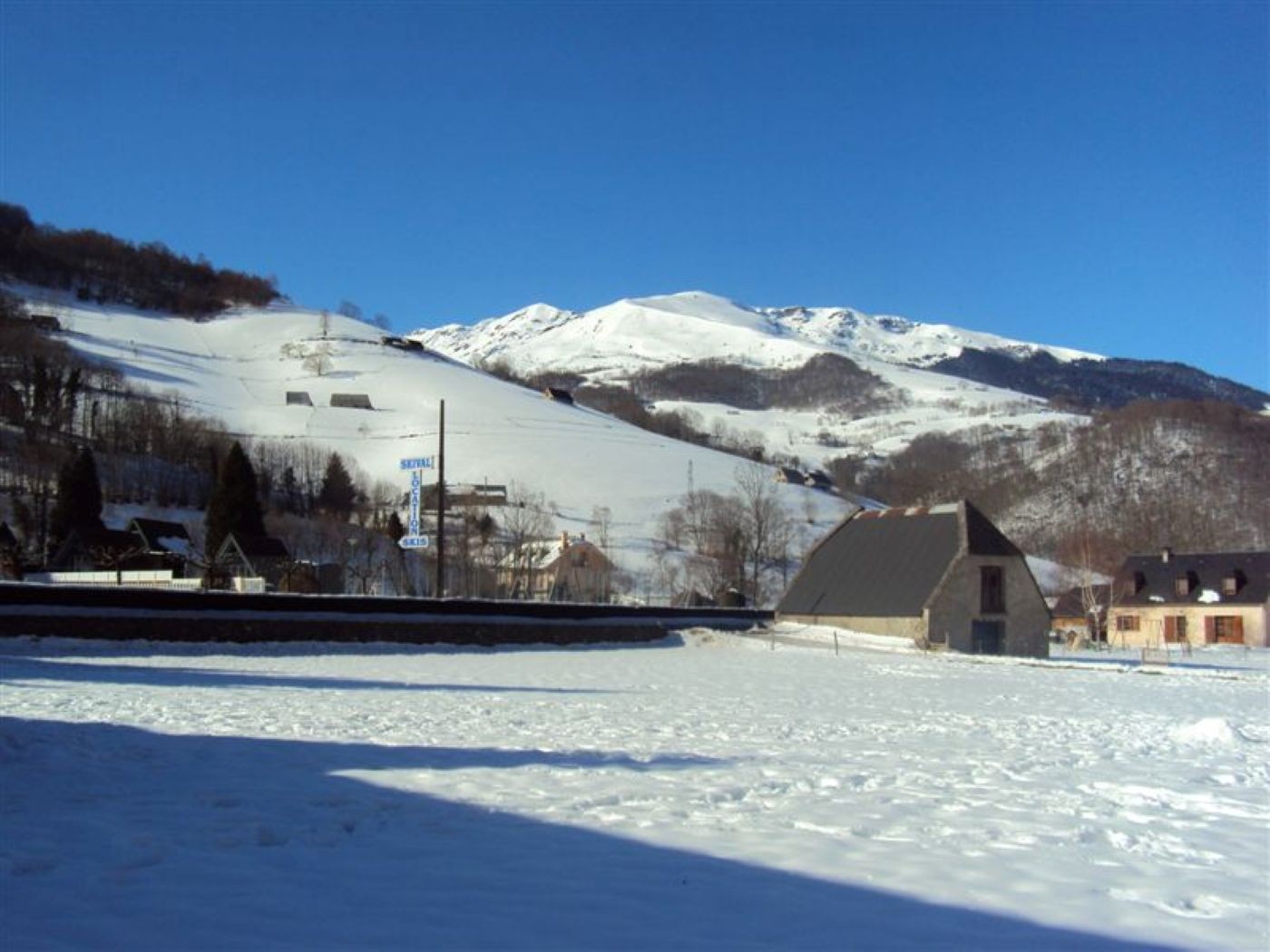 Our close winter period from your access to the gîte