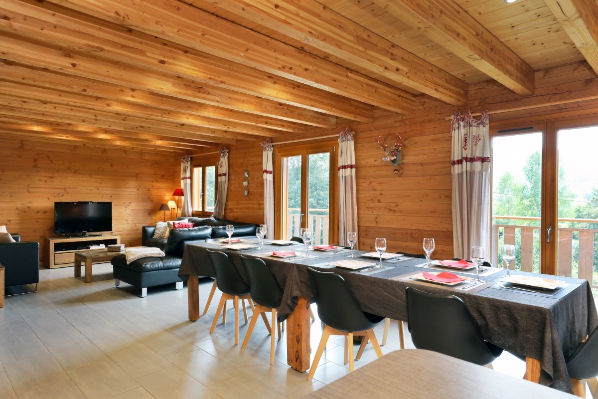 Salon/ séjour - Chalet Liézey