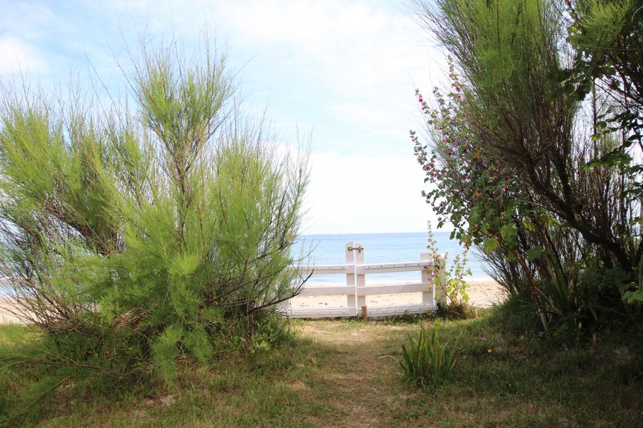 Accès plage