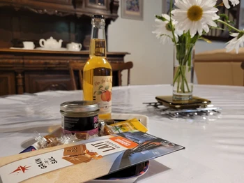 Charline - des produits locaux vous sont offerts à votre arrivée