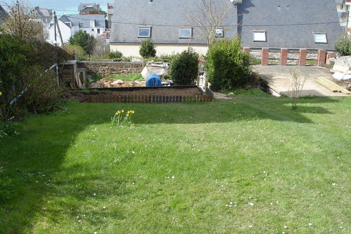 Vous disposez d'un grand jardin de 400 m²