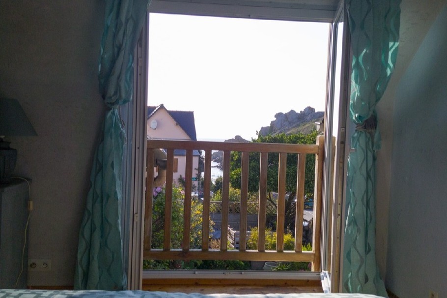 Maison 2 pers. proche mer et plage, Planguenoual, Côtes d'Armor, Bretagne - chambre