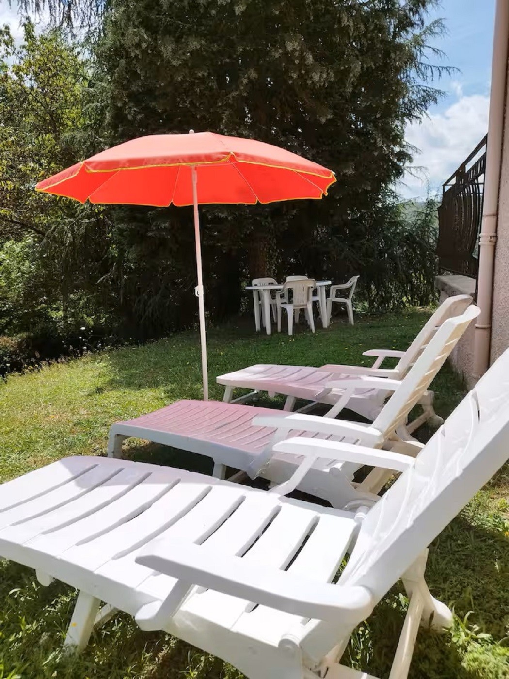 "Chez Cécile" - Olliergues -  Terrasse