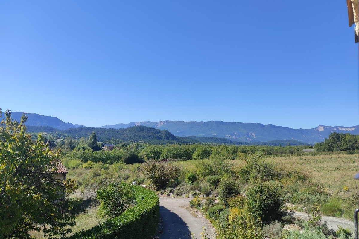 Gîte les Lavandes - Mme Lambert - Vue depuis la terrasse