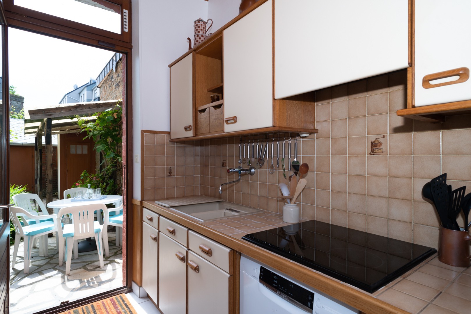 cuisine et terrasse
