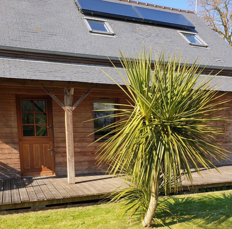 Entrée maison côté sud