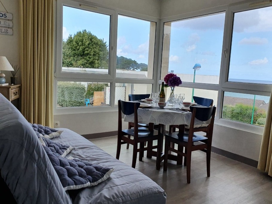 Séjour avec vue exceptionnelle sur la plage