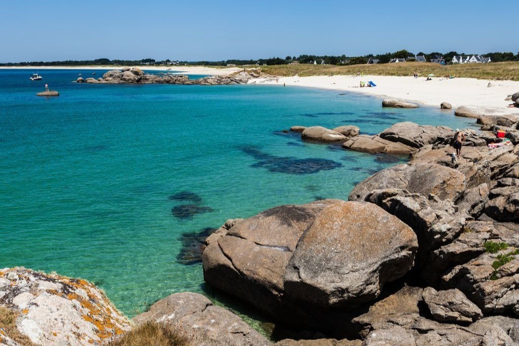 Tregunc beach