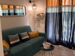 SALON - Canapé moderne convertible (2 places)