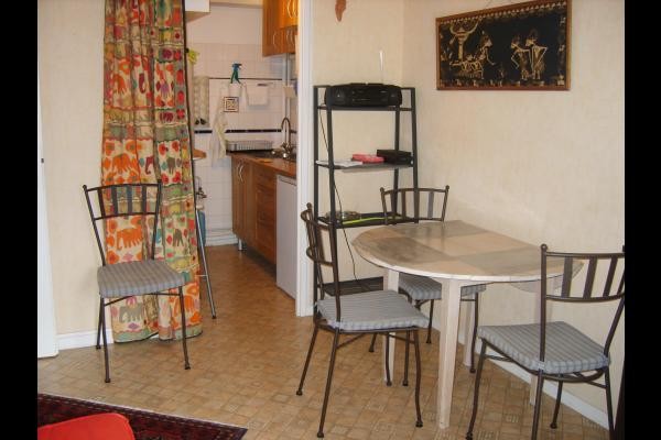 cuisine vue du séjour