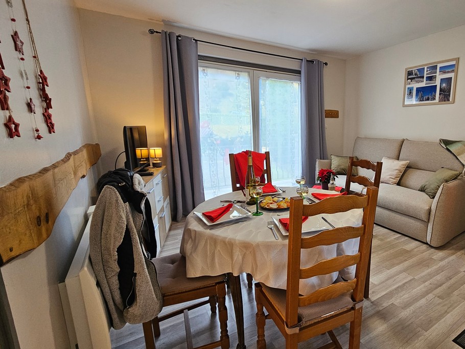 The living room, dining room