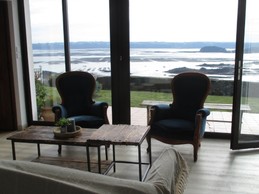 Location Clévacances, Pors Even, ploubazlanec, Coll, espace salon -séjour