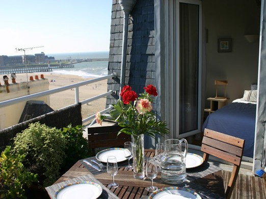 La terrasse vue mer