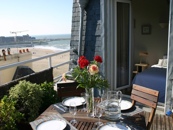 La terrasse vue mer