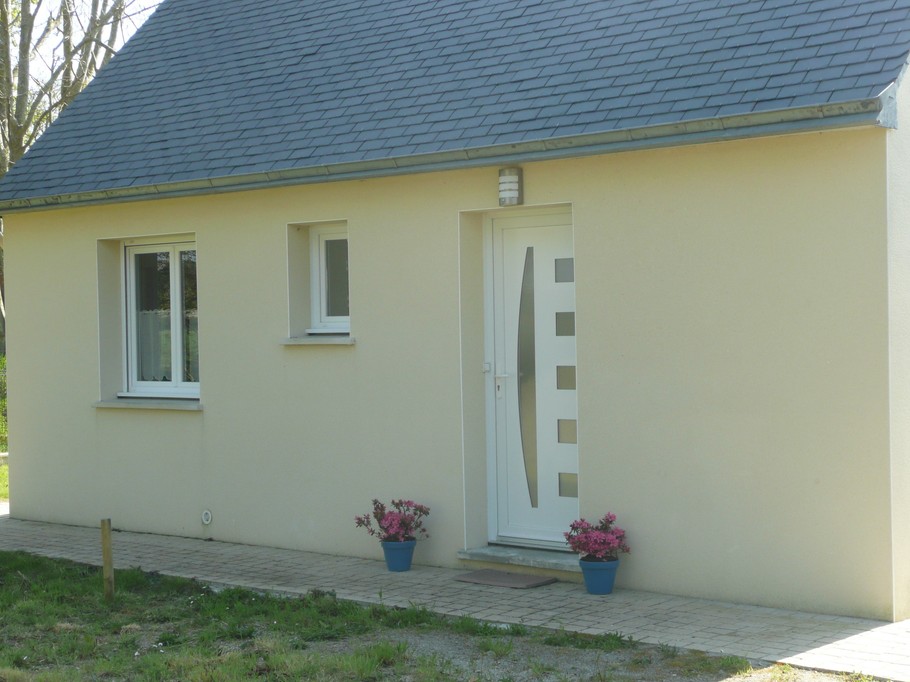 Façade entrée maison