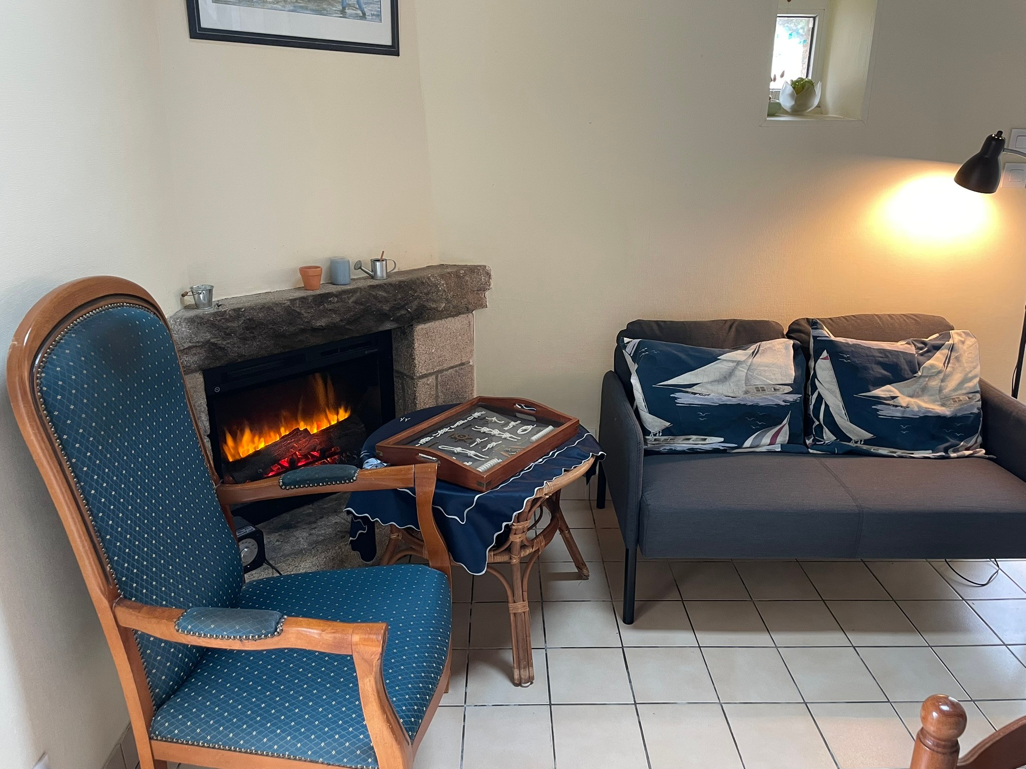 Au coin du feu