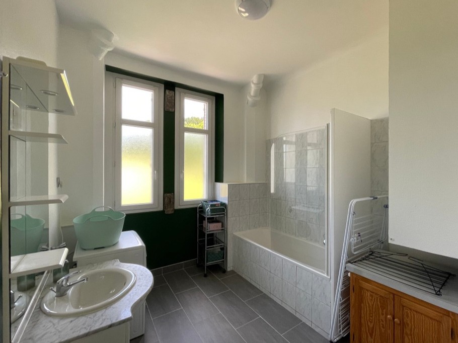 La salle de bain - Gite vert, domaine de Granit