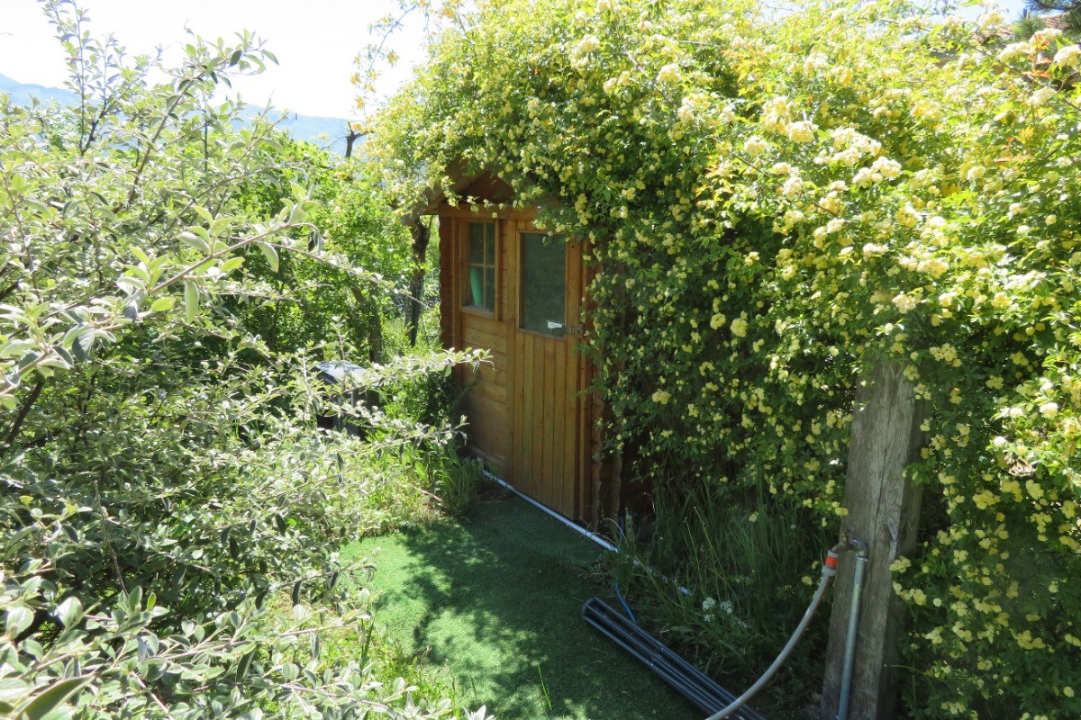La cabane de la piscine