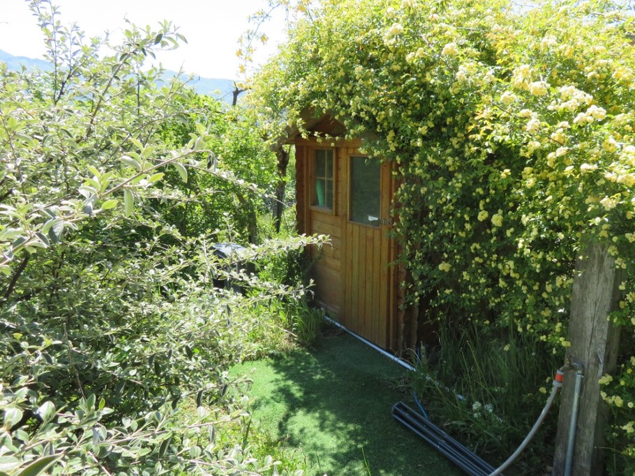 La cabane de la piscine