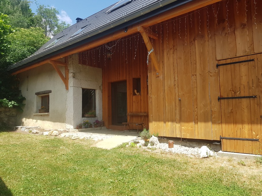 Entrance to the holiday cottage