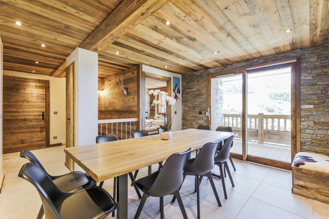Salle a manger cote  balcon