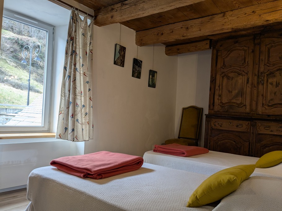 chambre lits jumeaux