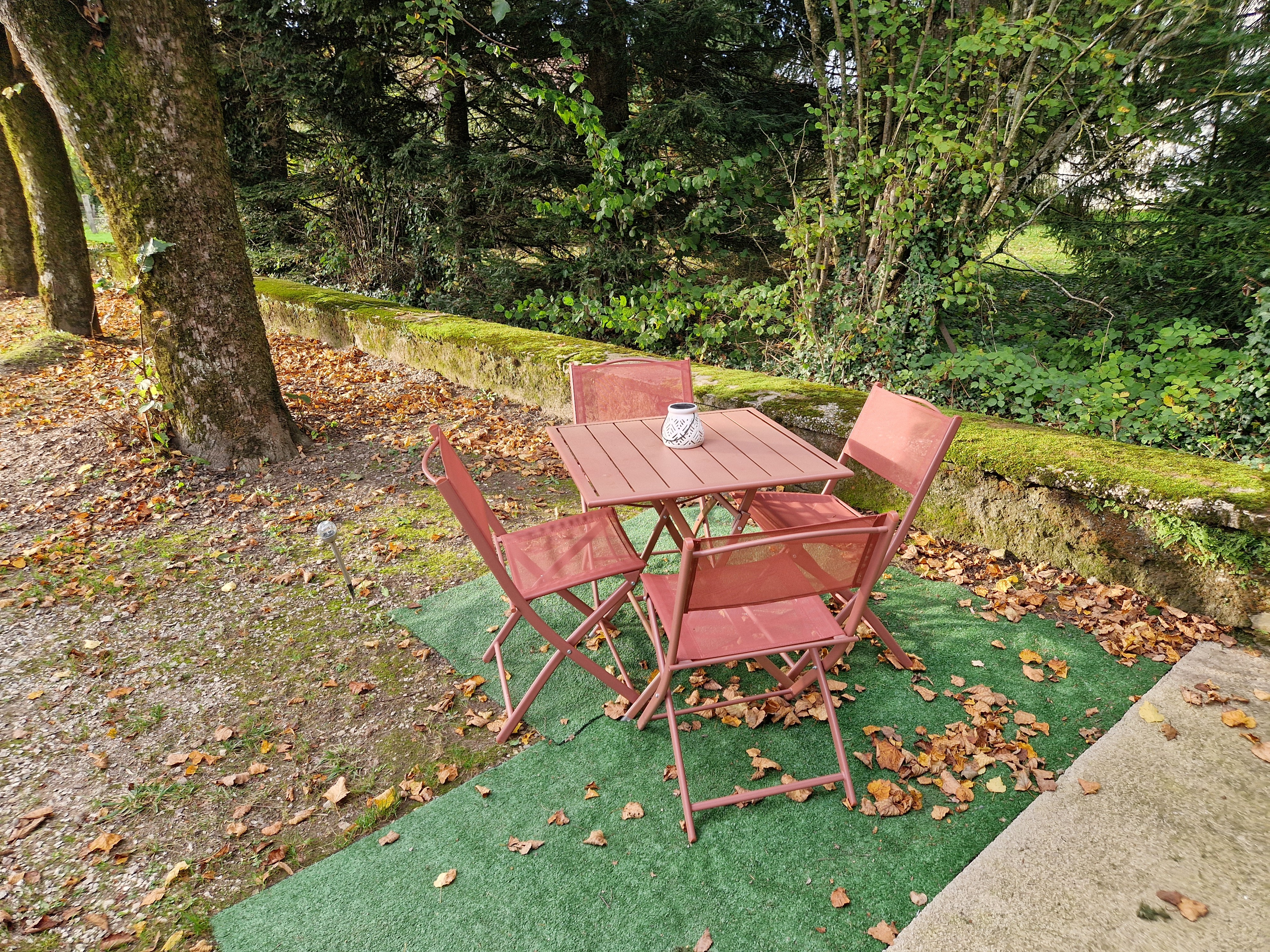 Espace terrasse La Mansarde Domaine du Bagnerot