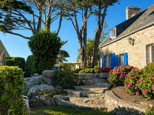 Front of the house