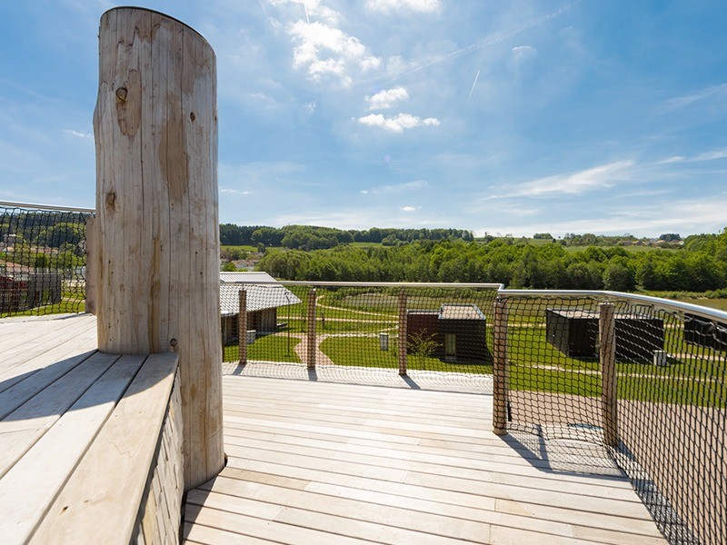 Cabane L'Ecrin - Vue depuis la Terrasse