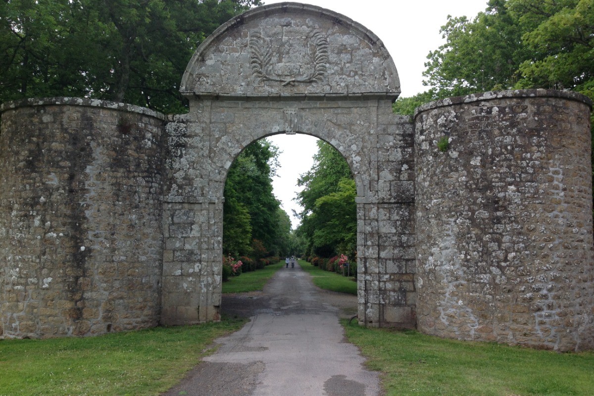 Entrée du château de keravéon