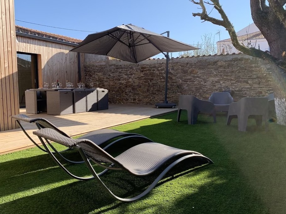 Un espace détente à l'abri des regards