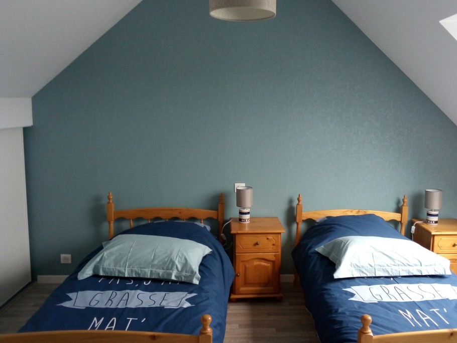 chambre 2 lits 90