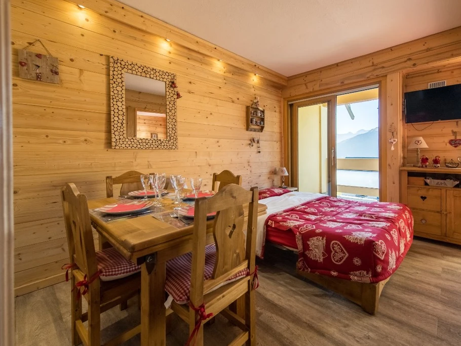 Studio Les Aiguilles n°98 La Toussuire Domaine skiable Les Sybelles