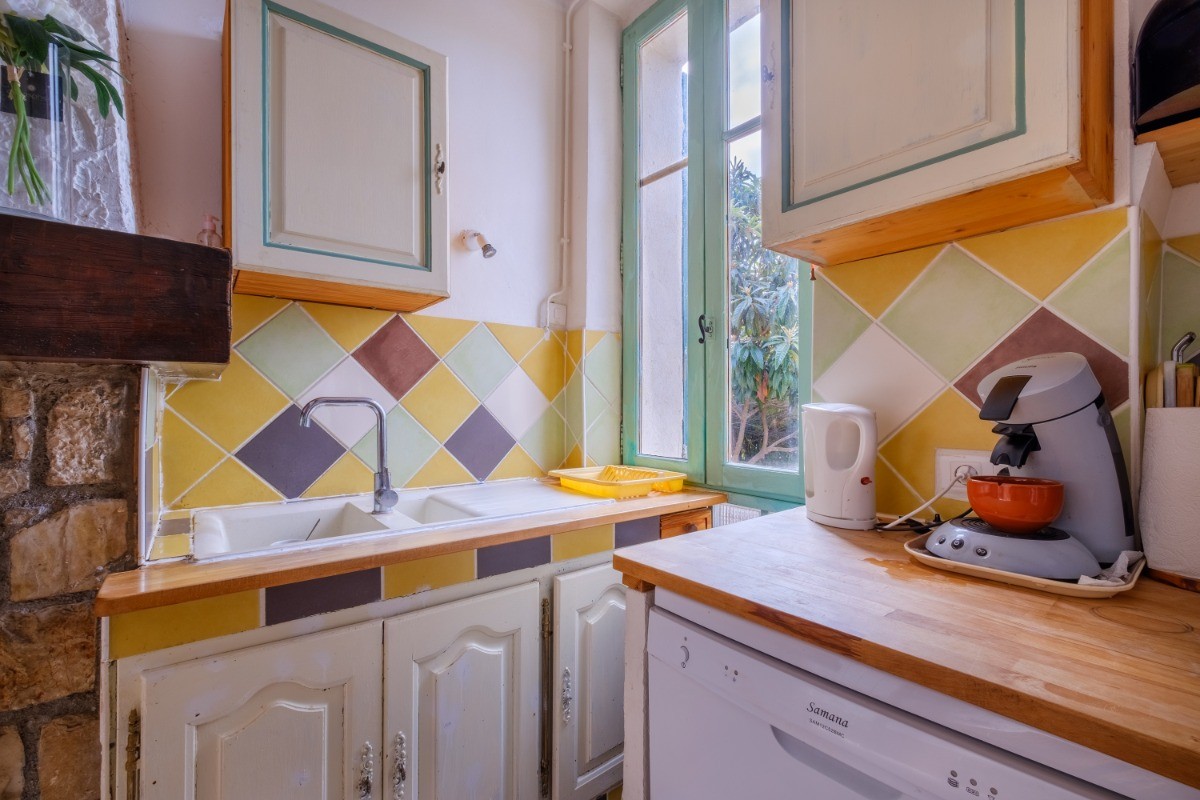 La cuisine, gîte le Floriège à Vidauban (Provence, Var)