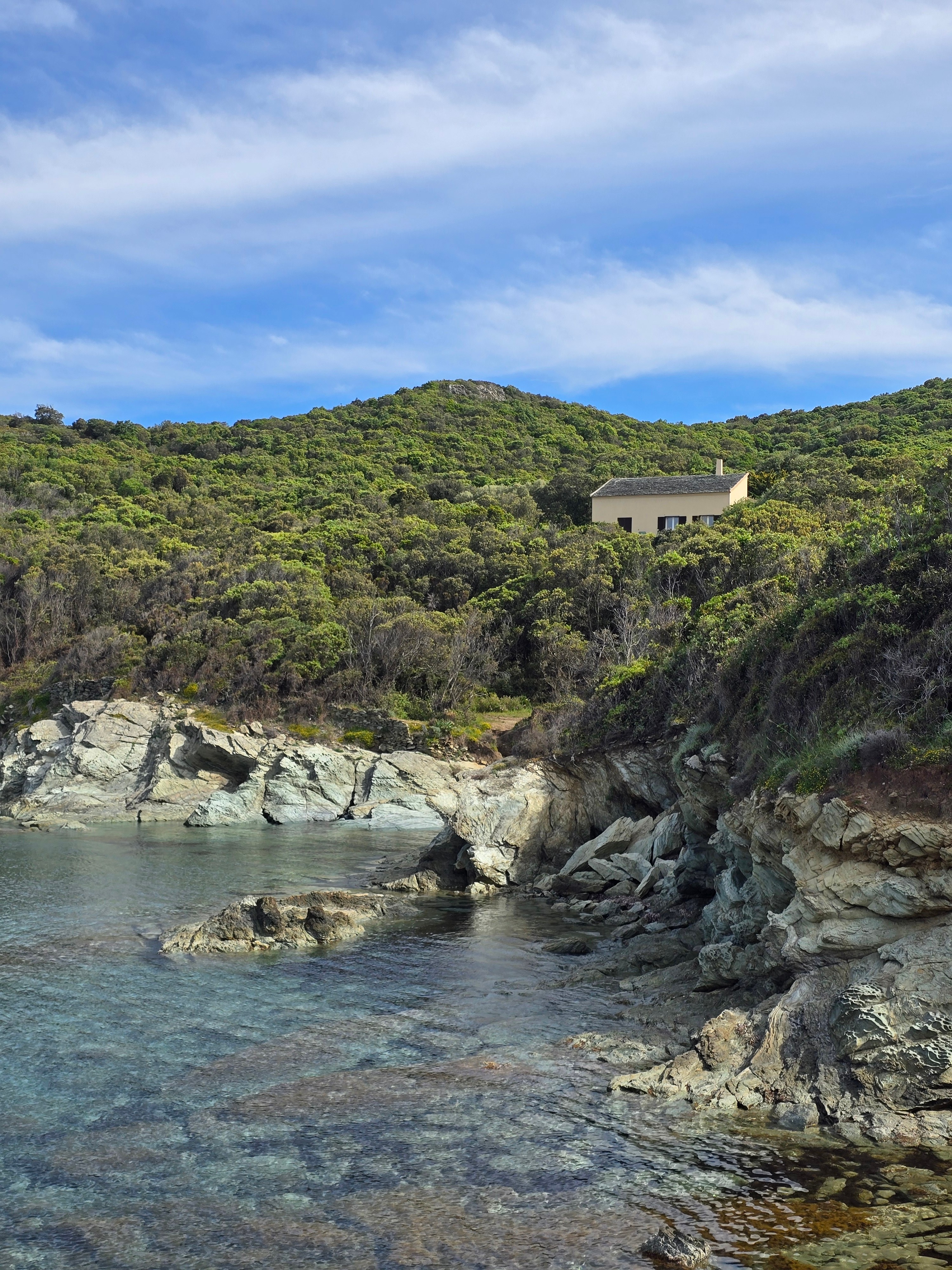 view of the cove