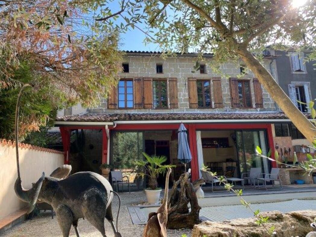 Maison de village 9 personnes - Piscine chauffée - Lot-et-Garonne
