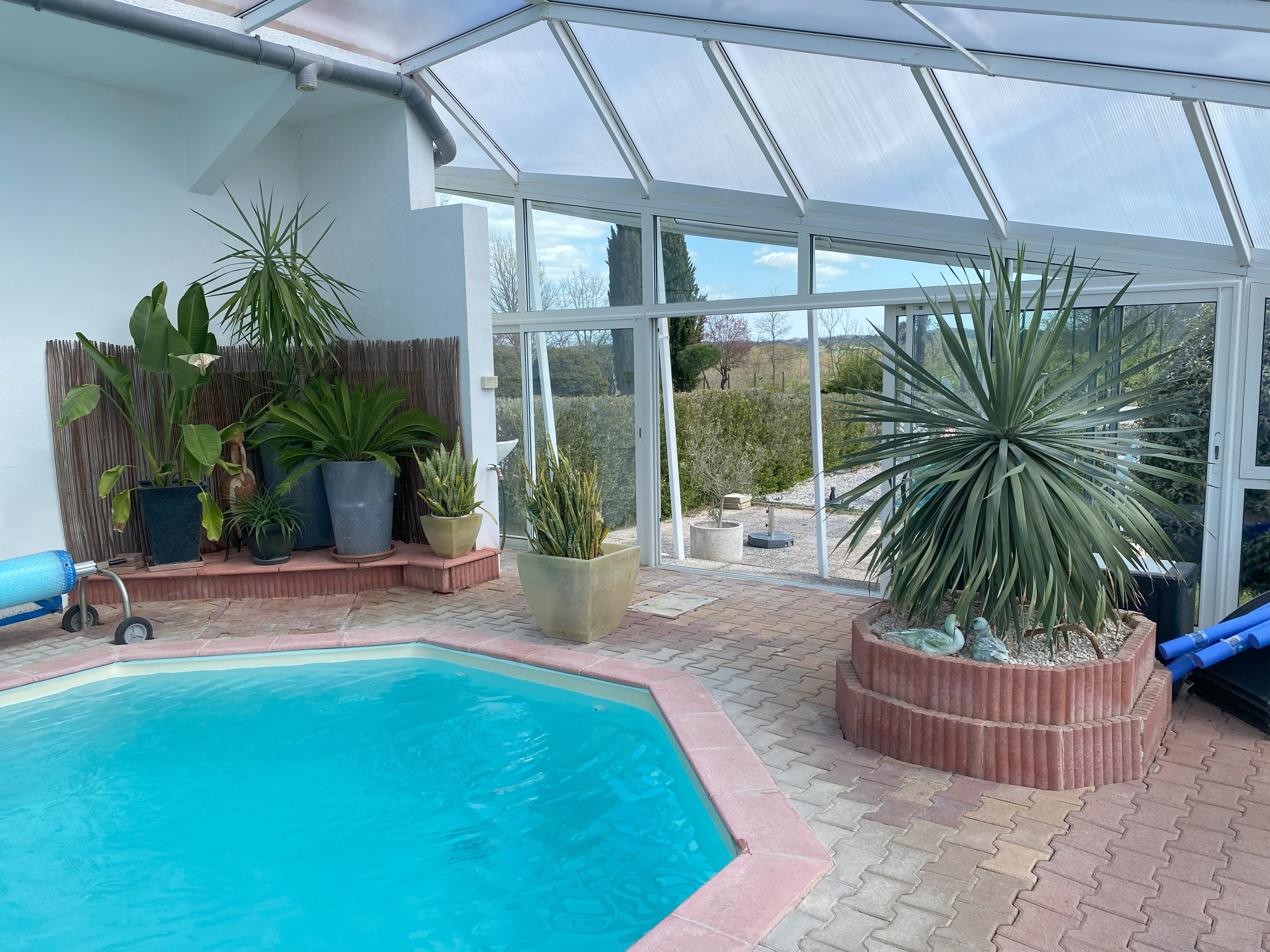 Piscine couverte
