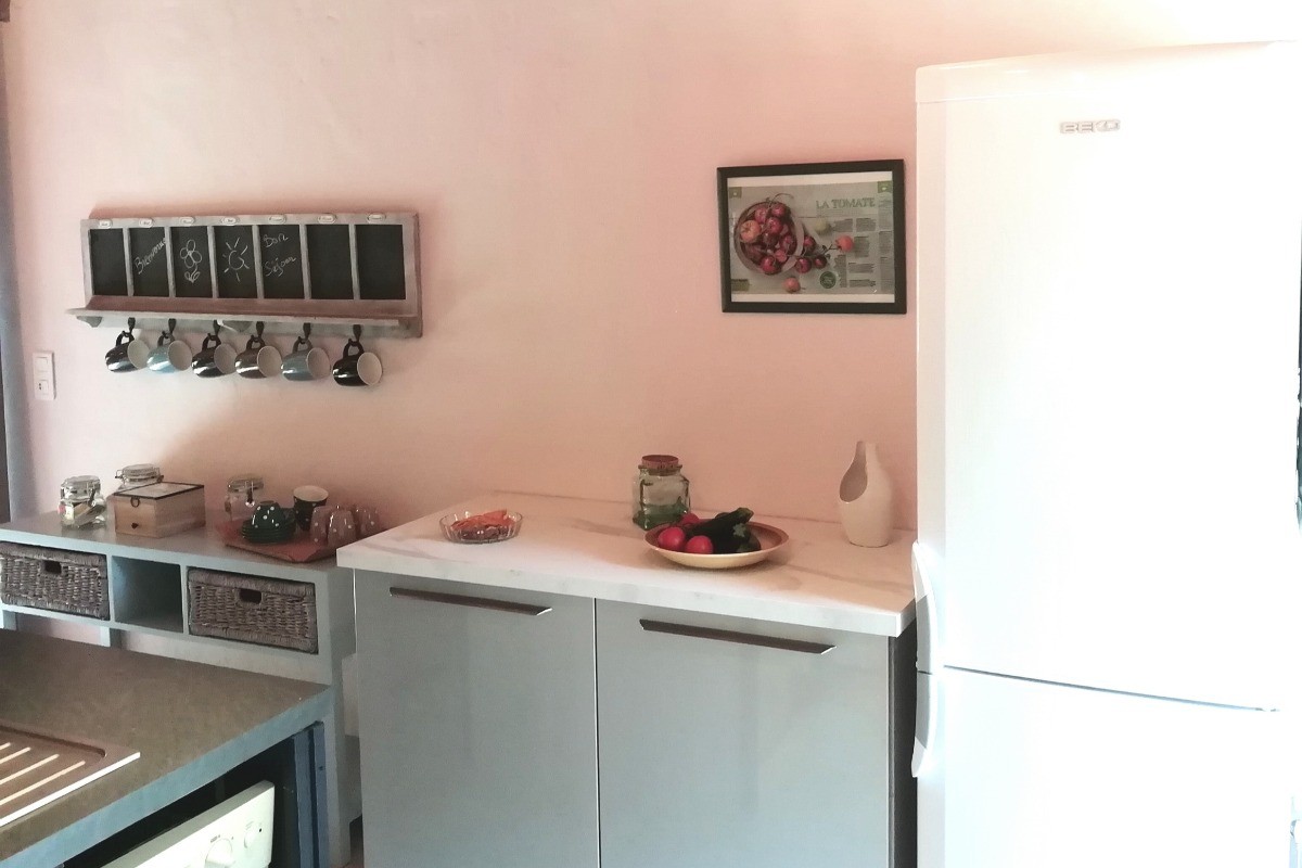 un espace pour cuisiner facilement