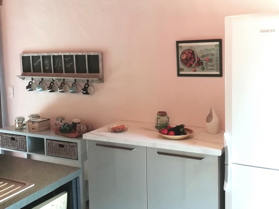 un espace pour cuisiner facilement