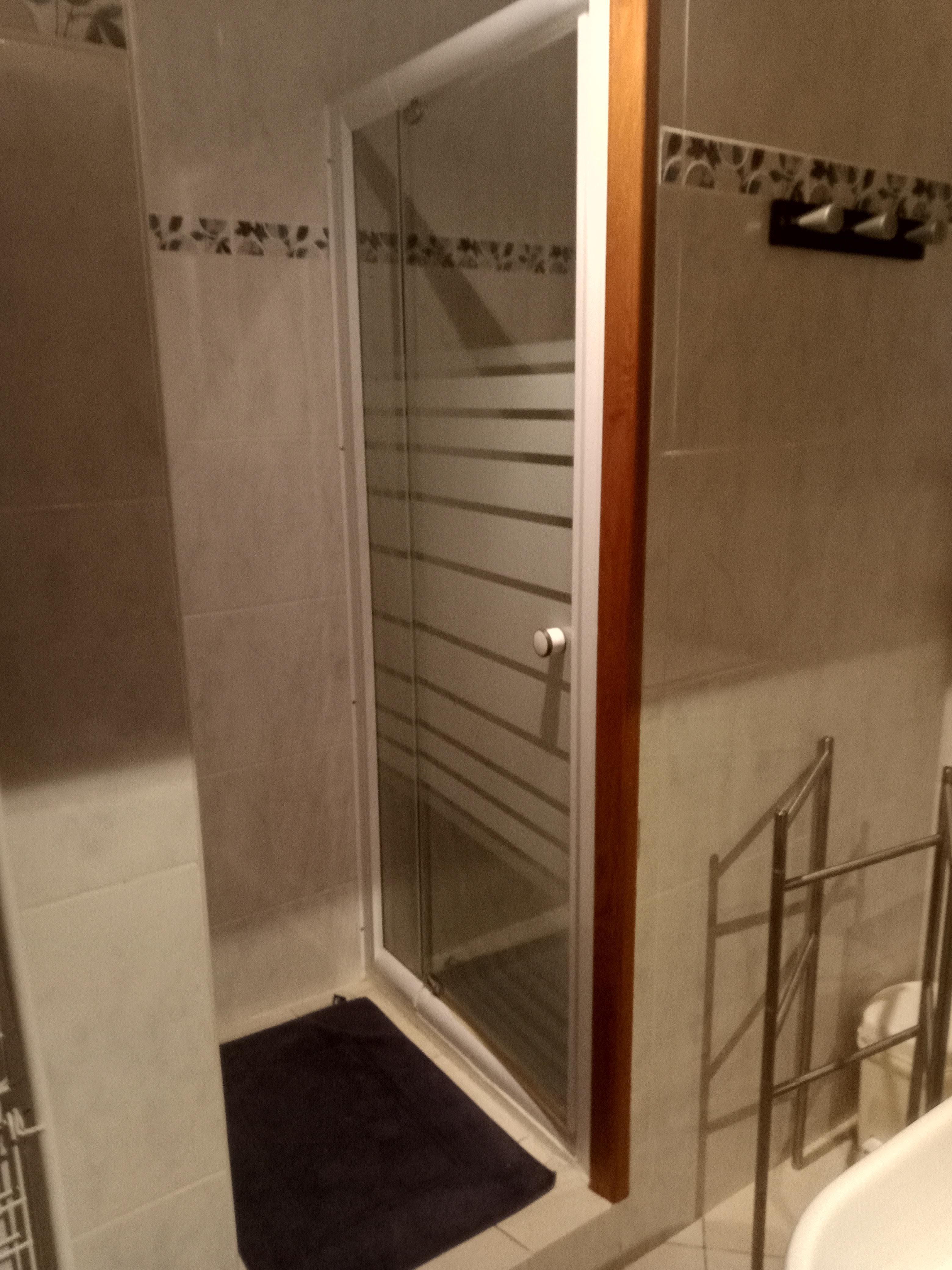 Entrée pour la douche