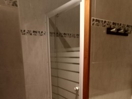 Entrée pour la douche