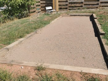 Terrain de pétanque